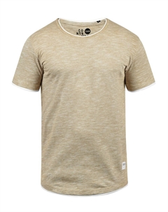 Рубашка Rigos, бежевый Solid