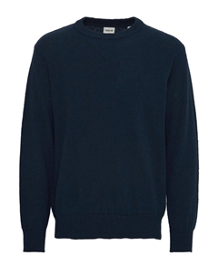 Свитер Ike, морской синий Solid