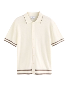 Вязаный кардиган классического кроя, белый Next