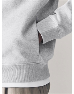 Толстовка с капюшоном на молнии, светло-серый Next