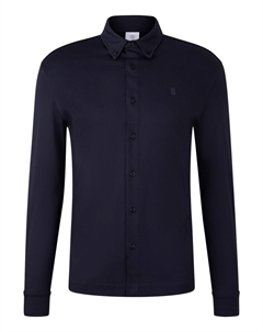Рубашка Slim Fit на пуговицах Franz, темно-синий Bogner