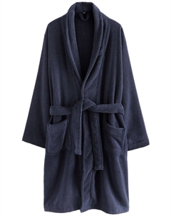 Длинный халат, темно-синий Next