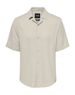 Рубашка на пуговицах классического кроя ONSDash, бежевый Only & sons