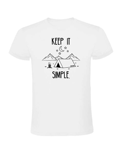 Футболка с коротким рукавом Keep It Simple, белый Kruskis