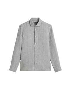 Рубашка на пуговицах классического кроя, серый Marc o'polo