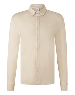 Рубашка Slim Fit на пуговицах Franz, кремовый Bogner