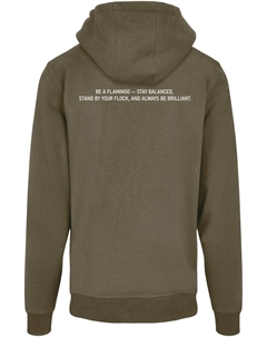 Толстовка Flamingo, оливковый Merchcode