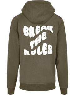 Толстовка Break The Rules, оливковый Merchcode