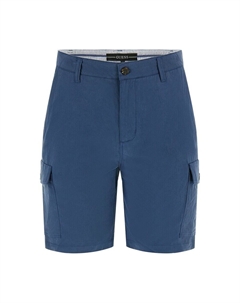 Обычные брюки-карго, синий Guess