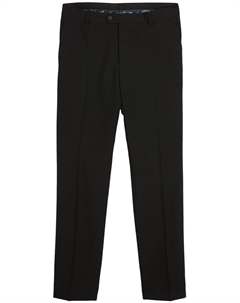 Узкие брюки со складками, черный Next