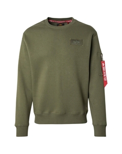 Толстовка, оливковый Alpha industries