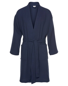 Короткий халат, темно-синий My home