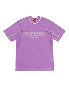 Футболка SS18 Dazzle Warm Up Top Light Purple Tee, фиолетовый Supreme