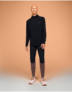 Спортивные брюки , черный/фиолетовый On running