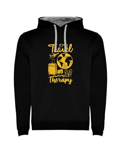 Худи Therapy, черный Kruskis