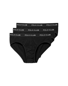 Трусики, черный Polo club