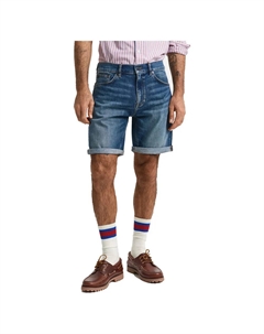 Шорты 205521 denim, синий Gant