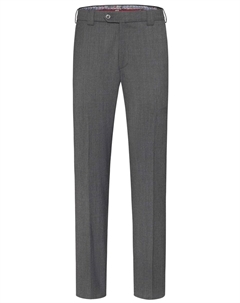 Узкие брюки со складками, темно-серый Meyer