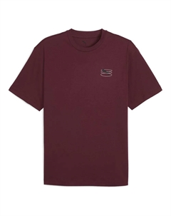 Футболка с коротким рукавом Graphic Grid, фиолетовый Puma