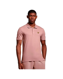 Поло с коротким рукавом SP400VO, розовый Lyle & scott
