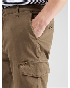 Зауженные брюки-карго Mapp, хаки Indicode jeans