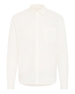 Рубашка на пуговицах классического кроя BHBAY LINEN, белый Blend