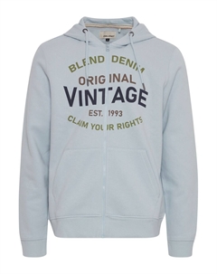 Толстовка с капюшоном на молнии, серый Blend