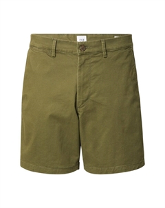 Обычные брюки-чинос ESSENTIAL, оливковый Gap