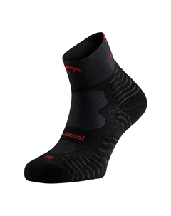 Носки Stone pro four short, черный Lurbel