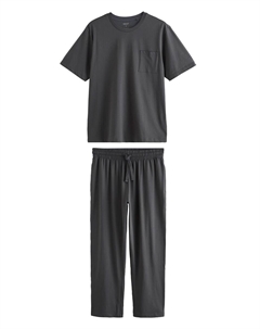 Длинная пижама, антрацит Next