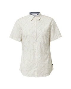 Рубашка Slim Fit на пуговицах, белый S.oliver