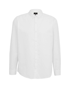 Рубашка на пуговицах классического кроя, белый Qs
