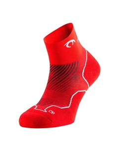 Носки Distance three short, красный Lurbel