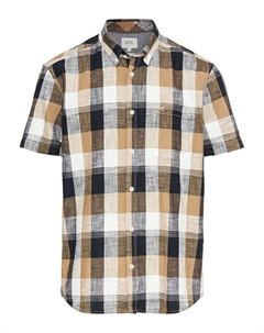 Рубашка на пуговицах классического кроя, кэмел Camel active