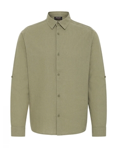 Рубашка на пуговицах Comfort fit Monko, хаки Indicode jeans