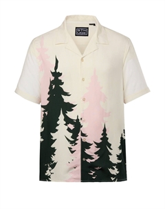 Рубашка на пуговицах классического кроя, белый Sthuge