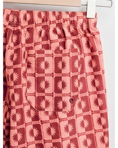 Шорты для серфинга, цвет Bordeaux/Melon Next