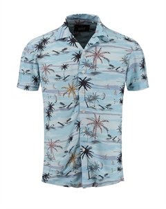 Рубашка на пуговицах классического кроя Sandbanks, светло-синий Key largo