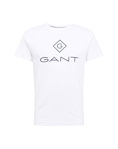 Рубашка обычного кроя, белый Gant