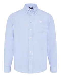 Рубашка на пуговицах классического кроя, светло-синий Polo sylt