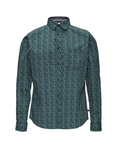 Рубашка Slim Fit на пуговицах, цвет Petrol S.oliver