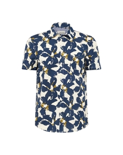 Рубашка на пуговицах классического кроя, темно-синий Blend