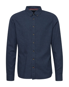 Рубашка на пуговицах классического кроя Burley, синий Blend