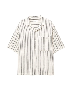 Рубашка на пуговицах Comfort fit, белый Pull & bear