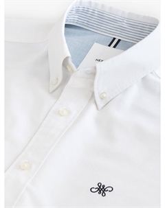 Рубашка на пуговицах Comfort fit, белый Next
