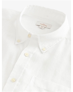 Рубашка на пуговицах классического кроя, белый Next