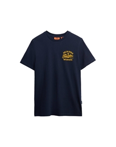 Рубашка, морской синий Superdry