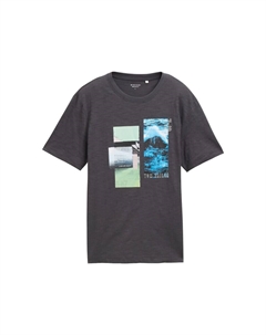 Рубашка, цвет Anthracite/Dark grey Tom tailor