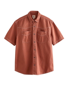 Рубашка на пуговицах классического кроя, оранжевый Next