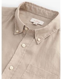 Рубашка на пуговицах классического кроя, серый Next